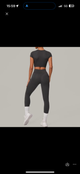 V shaped leggings set
