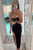 Black Diamante Dress