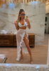Crochet two piece set! Adjustable waist.