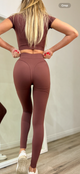 V shaped leggings set
