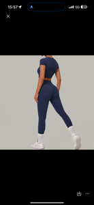 V shaped leggings set