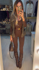 Fitted jumpsuit