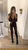 Brown lace catsuit