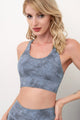 Print Tights & Bra Set