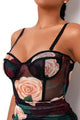 Rose bodysuit