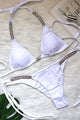 Triangle Rhinestone Bikini