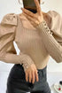 Puff sleeve bodysuit