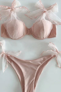 Self Tie Underwire Bikini