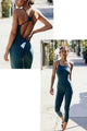 High rise all in one gym jumpsuit