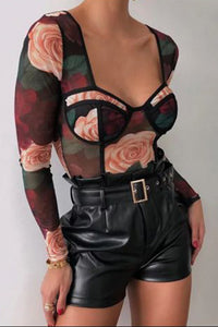 Rose bodysuit