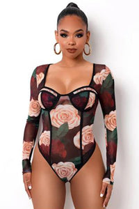 Rose bodysuit
