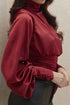 Silky open back bodysuit