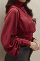 Silky open back bodysuit