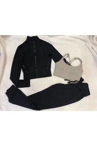 Lounger Pants + Matching Jacket - Gym Wear - Online Store - Posh Body Babe