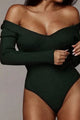 Long sleeve v-neck body