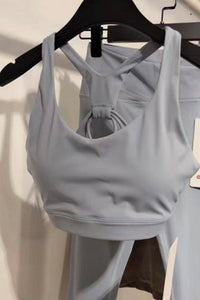 Criss Cross Sports Bra