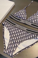 Navy Branded Elastic Bikini