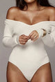 Long sleeve v-neck body