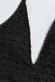 Sexy black one piece swimsuit