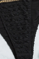 Sexy black one piece swimsuit