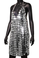 Circle v neck dress