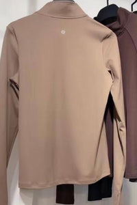 Half Zipper Running Training Sport Jacket