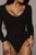 Long sleeve v-neck body