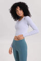 Long Sleeve Gym Crop - Gym Wear - Online Store - Posh Body Babe