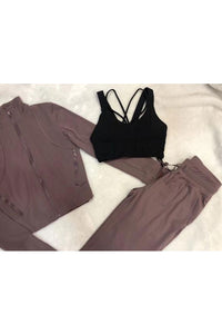 Lounger Pants + Matching Jacket - Gym Wear - Online Store - Posh Body Babe