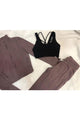 Lounger Pants + Matching Jacket - Gym Wear - Online Store - Posh Body Babe