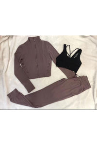 Lounger Pants + Matching Jacket - Gym Wear - Online Store - Posh Body Babe