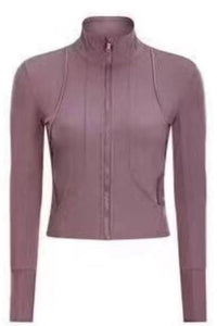 Short Zip Jacket - Gym Wear - Posh Body Babe